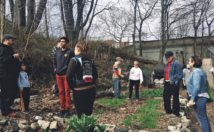 Old and new members gathered for orientation