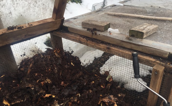 Winter composting